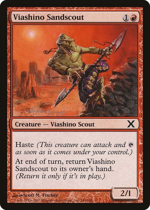 Viashino Sandscout in the group Magic the Gathering / Sets / Tenth Edition at Proxyprinters.com (6106)