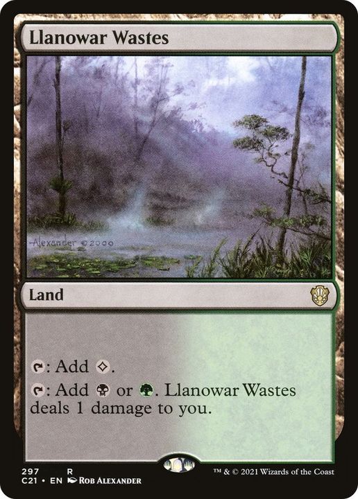 Llanowar Wastes in the group Magic the Gathering / Types / Colors / Colorless at Proxyprinters.com (6107)