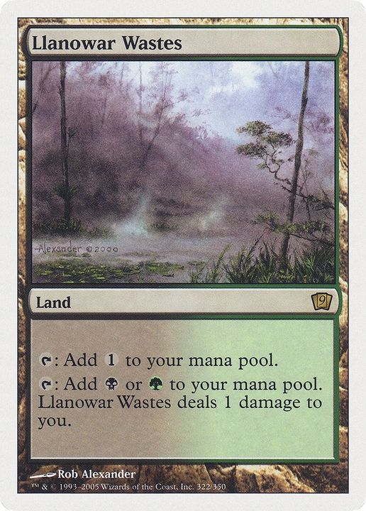 Llanowar Wastes in the group Magic the Gathering / Types / Colors / Colorless at Proxyprinters.com (61077)