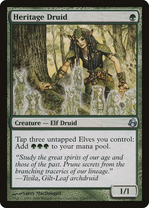 Heritage Druid in the group Magic the Gathering / Sets / Morningtide Promos at Proxyprinters.com (61083)