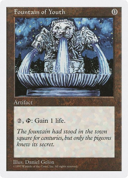 Fountain of Youth in the group Magic the Gathering / Sets / Fifth Edition at Proxyprinters.com (61084)