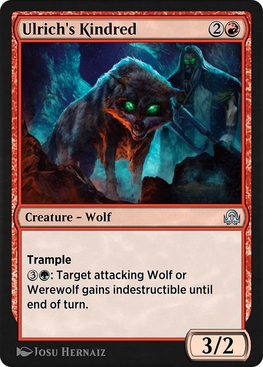 Ulrich's Kindred in the group Magic the Gathering / Types / Colors / Red at Proxyprinters.com (6110)