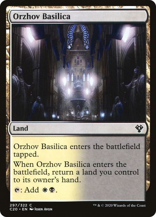 Orzhov Basilica in the group Magic the Gathering / Types / Colors / Colorless at Proxyprinters.com (61100)