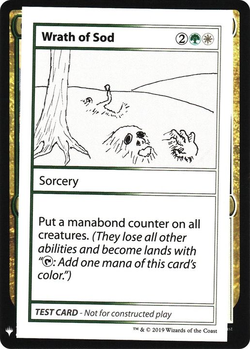 Wrath of Sod in the group Magic the Gathering / Types / Colors / Multicolors / G, W at Proxyprinters.com (61104)