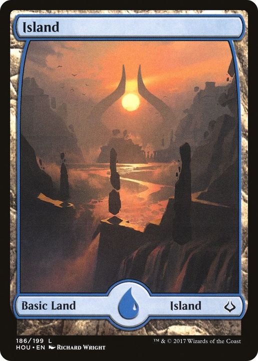 Island in the group Magic the Gathering / Sets / Hour of Devastation at Proxyprinters.com (61105)