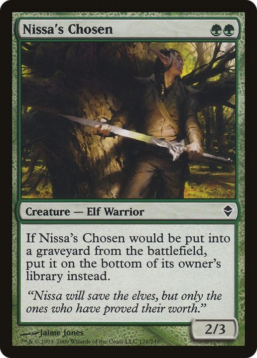 Nissa's Chosen in the group Magic the Gathering / Types / Creatures / Warrior at Proxyprinters.com (61120)