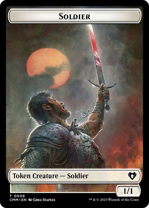 Soldier in the group Magic the Gathering / Types / Colors / White at Proxyprinters.com (6113)