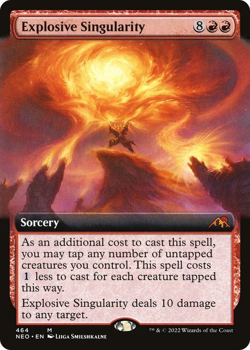 Explosive Singularity in the group Magic the Gathering / Types / Colors / Red at Proxyprinters.com (61134)