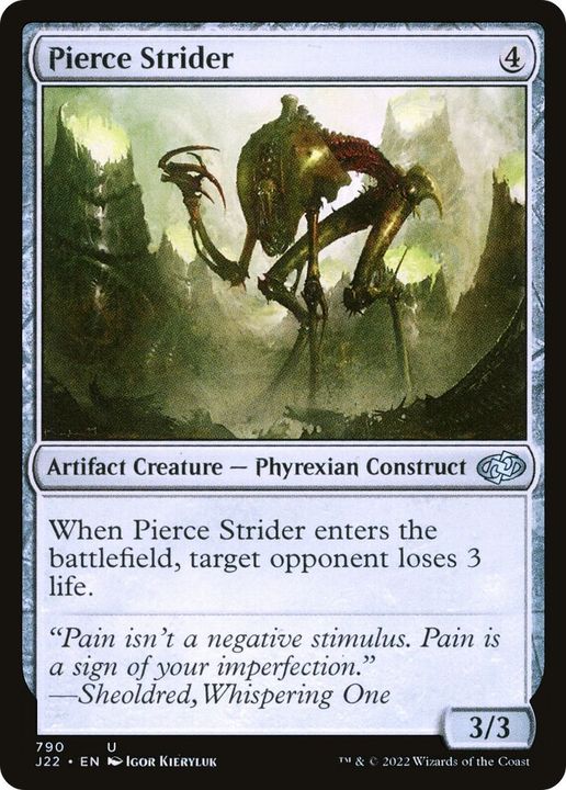 Pierce Strider in the group Magic the Gathering / Types / Colors / Colorless at Proxyprinters.com (61138)