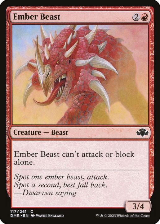 Ember Beast in the group Singles at Proxyprinters.com (61156)