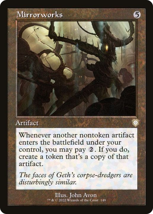 Mirrorworks in the group Magic the Gathering / Types / Artifacts / Artifact at Proxyprinters.com (61164)