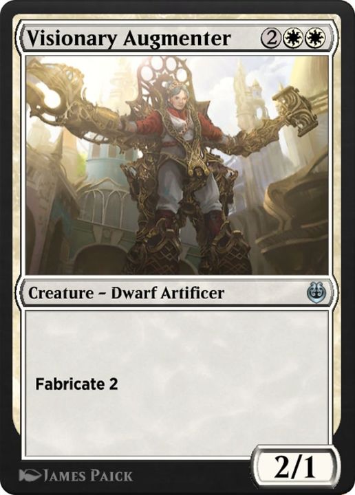 Visionary Augmenter in the group Magic the Gathering / Types / Colors / White at Proxyprinters.com (61200)