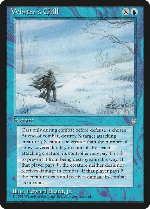 Winter's Chill in the group Magic the Gathering / Types / Colors / Blue at Proxyprinters.com (61201)