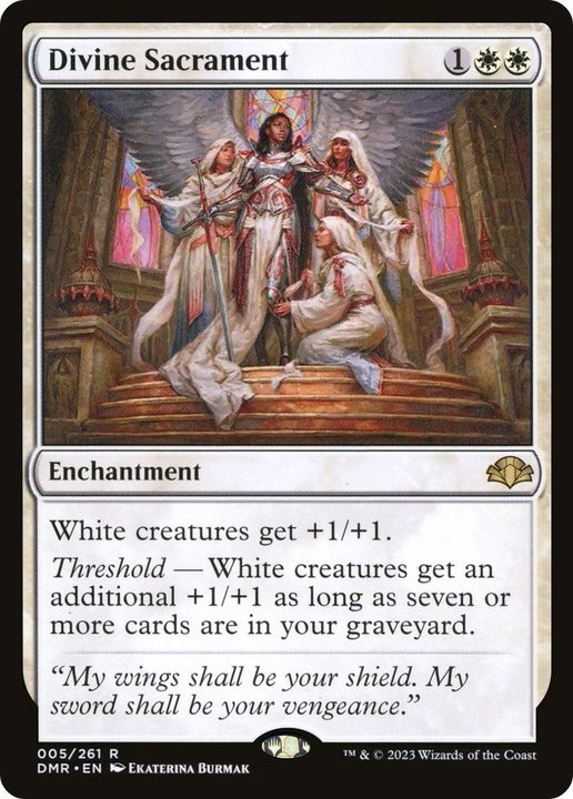 Divine Sacrament in the group Magic the Gathering / Types / Enchantment / Enchantment at Proxyprinters.com (61209)