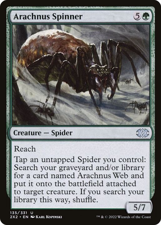 Arachnus Spinner in the group Magic the Gathering / Types / Colors / Green at Proxyprinters.com (61219)