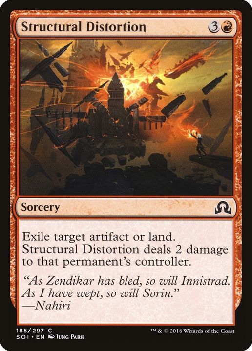 Structural Distortion in the group Magic the Gathering / Types / Colors / Red at Proxyprinters.com (61230)