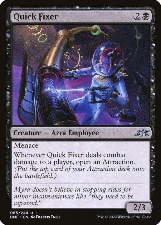 Quick Fixer in the group Magic the Gathering / Types / Colors / Black at Proxyprinters.com (61233)