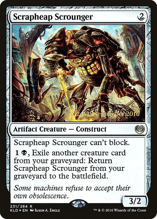 Scrapheap Scrounger in the group Magic the Gathering / Sets / Kaladesh Promos at Proxyprinters.com (61292)