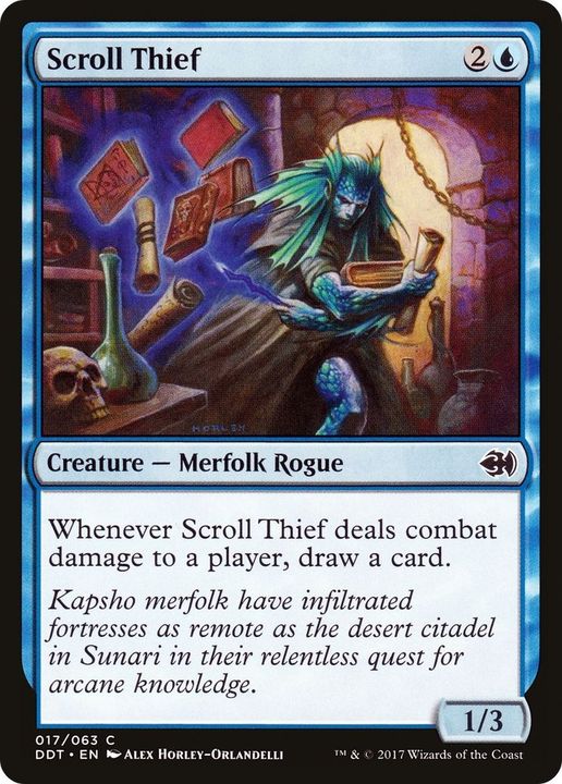 Scroll Thief in the group Magic the Gathering / Types / Colors / Blue at Proxyprinters.com (61330)