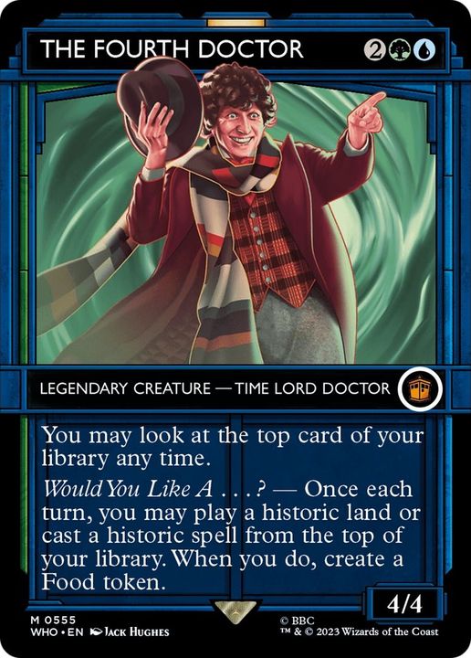 The Fourth Doctor in the group Magic the Gathering / Types / Colors / Multicolors / G, U at Proxyprinters.com (6134)