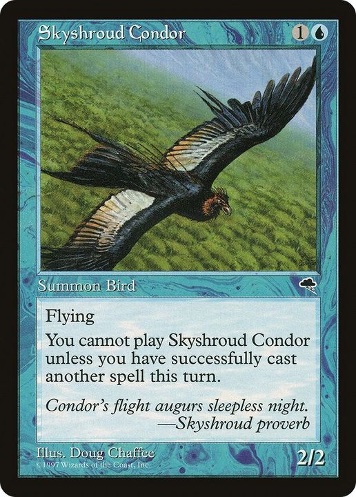 Skyshroud Condor in the group Magic the Gathering / Types / Colors / Blue at Proxyprinters.com (61340)