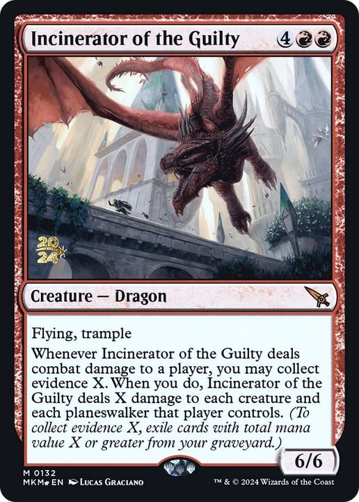 Incinerator of the Guilty in the group Magic the Gathering / Types / Colors / Red at Proxyprinters.com (61341)