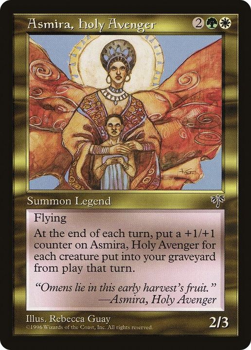 Asmira, Holy Avenger in the group Magic the Gathering / Types / Colors / Multicolors / G, W at Proxyprinters.com (61349)