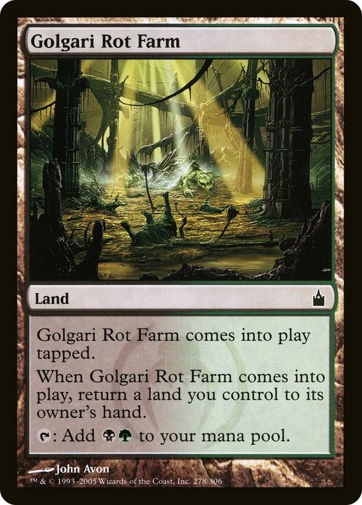 Golgari Rot Farm in the group Magic the Gathering / Types / Colors / Colorless at Proxyprinters.com (6136)