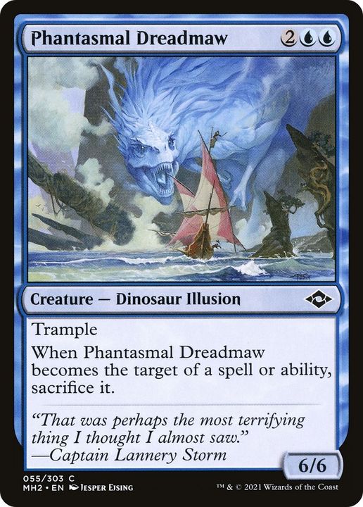 Phantasmal Dreadmaw in the group Magic the Gathering / Sets / Modern Horizons 2 Minigames at Proxyprinters.com (61388)