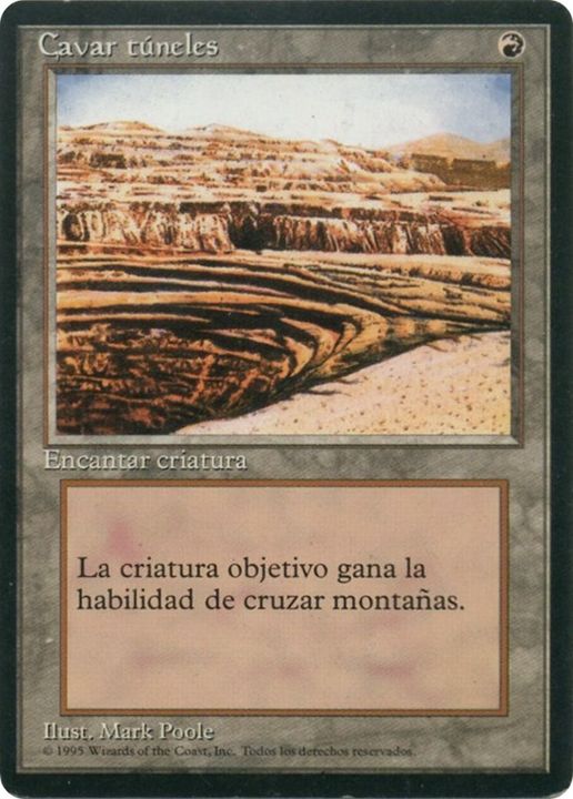 Burrowing in the group Magic the Gathering / Sets / Fourth Edition Foreign Black Border at Proxyprinters.com (61390)