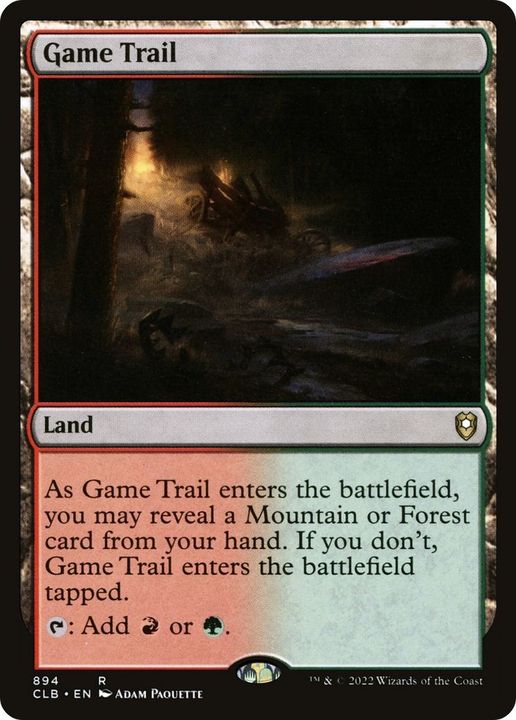 Game Trail in the group Magic the Gathering / Sets / Commander Legends: Battle for Baldur's Gate at Proxyprinters.com (6143)