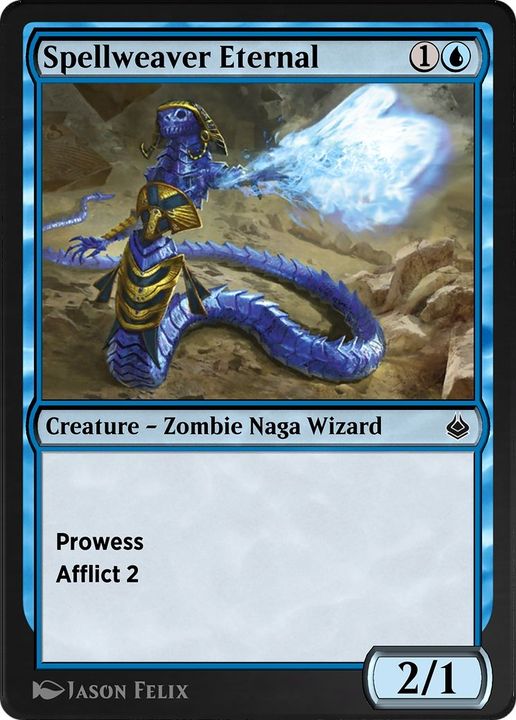 Spellweaver Eternal in the group Magic the Gathering / Types / Creatures / Wizard at Proxyprinters.com (6145)