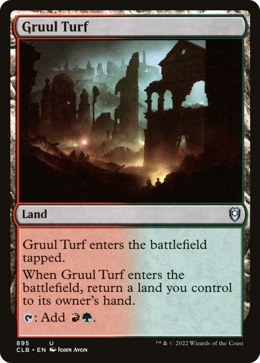 Gruul Turf in the group Magic the Gathering / Sets / Commander Legends: Battle for Baldur's Gate at Proxyprinters.com (6150)