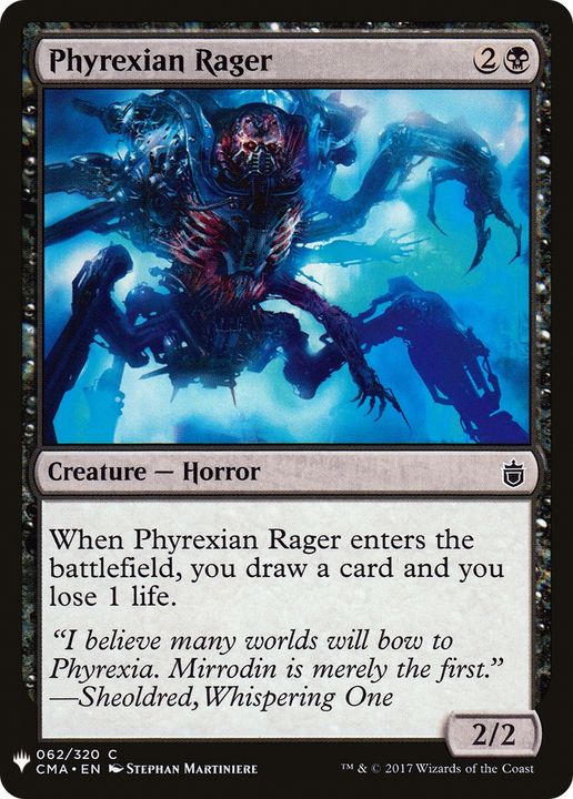 Phyrexian Rager in the group Advanced search at Proxyprinters.com (61586)