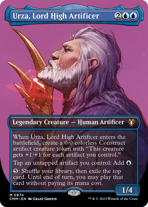 Urza, Lord High Artificer in the group Advanced search at Proxyprinters.com (61612)