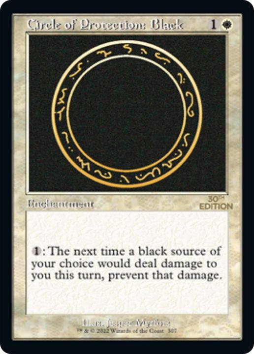 Circle of Protection: Black in the group Advanced search at Proxyprinters.com (61635)