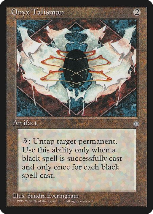 Onyx Talisman in the group Magic the Gathering / Types / Artifacts / Artifact at Proxyprinters.com (61640)