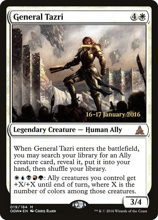 General Tazri in the group Magic the Gathering / Types / Creatures / Human at Proxyprinters.com (61669)