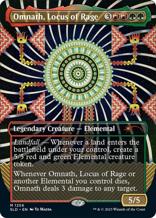 Omnath, Locus of Rage in the group Magic the Gathering / Types / Colors / Multicolors / G, R at Proxyprinters.com (61683)