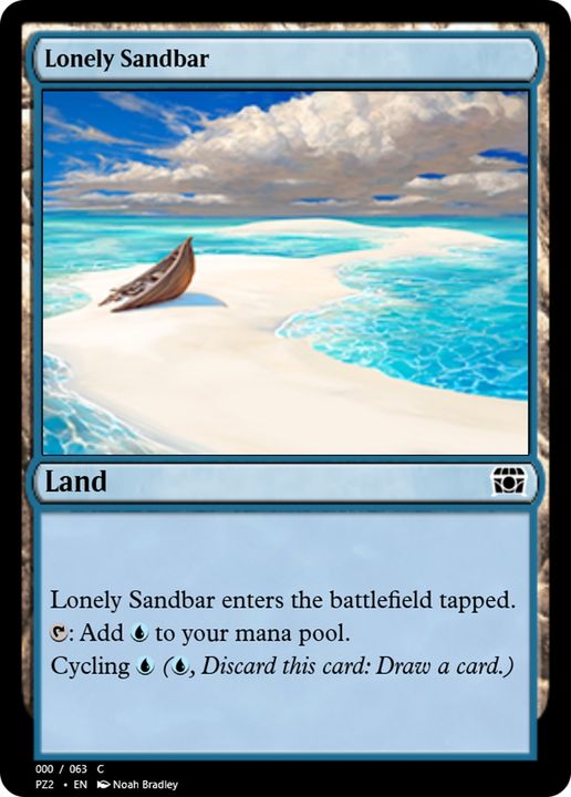 Lonely Sandbar in the group Magic the Gathering / Sets / Treasure Chest at Proxyprinters.com (61699)