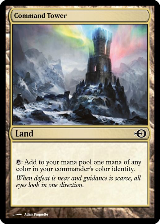 Command Tower in the group Magic the Gathering / Types / Colors / Colorless at Proxyprinters.com (61702)