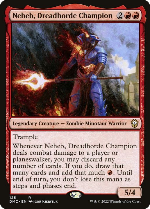 Neheb, Dreadhorde Champion in the group Magic the Gathering / Types / Creatures / Warrior at Proxyprinters.com (61714)