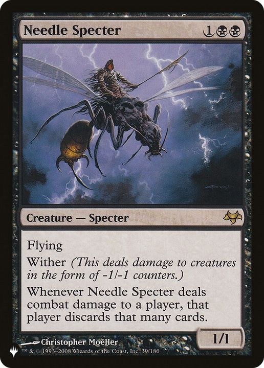 Needle Specter in the group Magic the Gathering / Types / Colors / Black at Proxyprinters.com (61723)