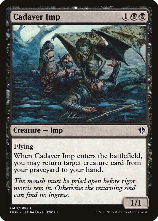 Cadaver Imp in the group Magic the Gathering / Types / Colors / Black at Proxyprinters.com (61763)