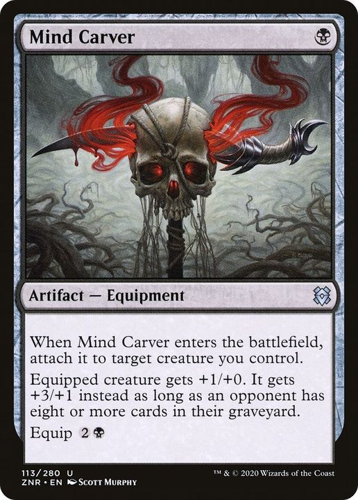 Mind Carver in the group Magic the Gathering / Sets / Zendikar Rising at Proxyprinters.com (6178)