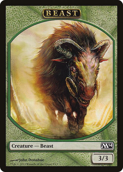 Beast in the group Magic the Gathering / Types / Colors / Green at Proxyprinters.com (61786)