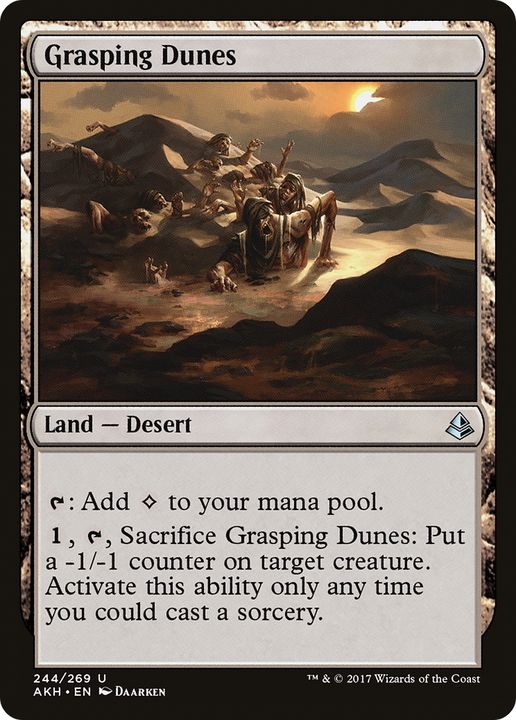 Grasping Dunes in the group Magic the Gathering / Sets / Amonkhet at Proxyprinters.com (61788)