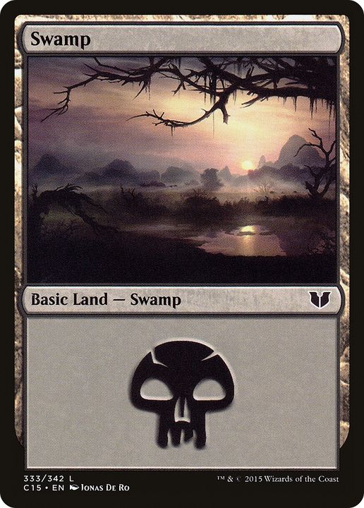 Swamp in the group Magic the Gathering / Sets / Commander 2015 at Proxyprinters.com (61795)