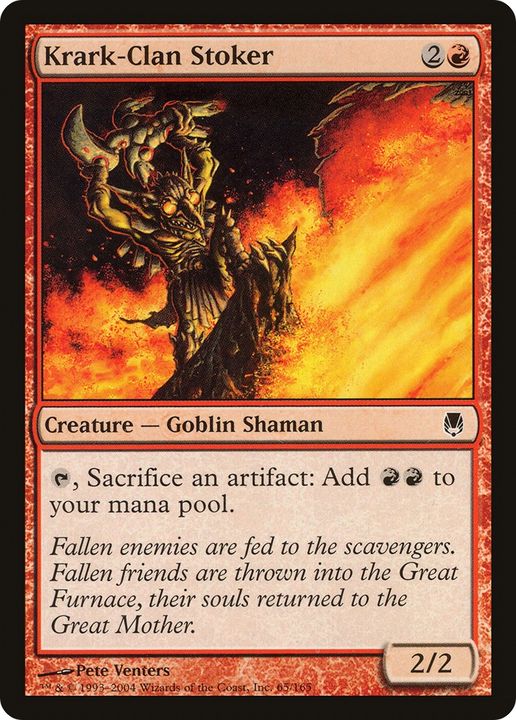 Krark-Clan Stoker in the group Magic the Gathering / Types / Creatures / Goblin at Proxyprinters.com (61807)