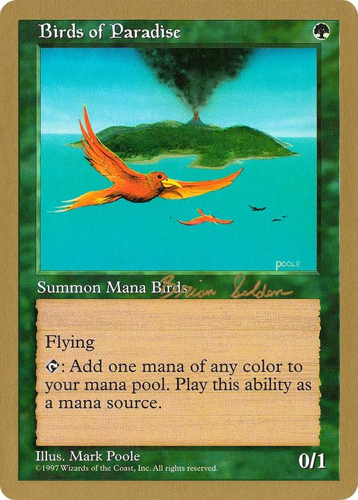 Birds of Paradise in the group Magic the Gathering / Types / Colors / Green at Proxyprinters.com (61827)